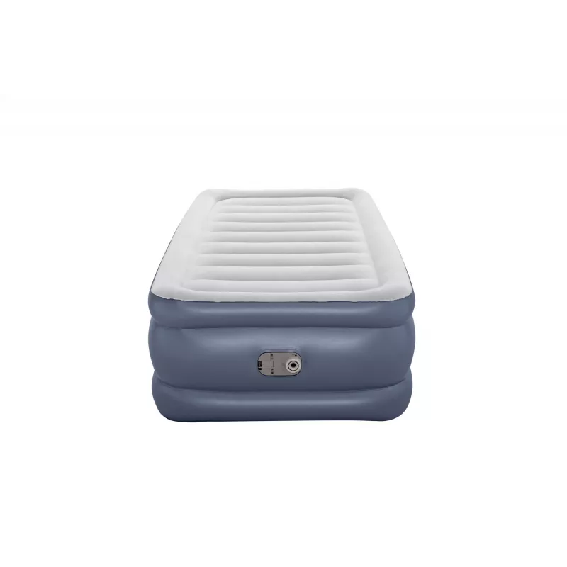 Bestway Tritech Air Mattress Twin z wbudowaną pompą AC i powłoką antybakteryjną 1,91 m x 97 cm x 51 cm