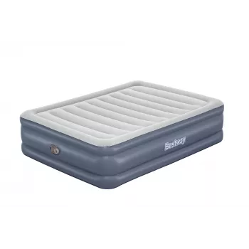 Materac powietrzny Bestway Tritech Queen z wbudowaną pompą AC i powłoką antybakteryjną 2,03 m x 1,52 m x 51 cm