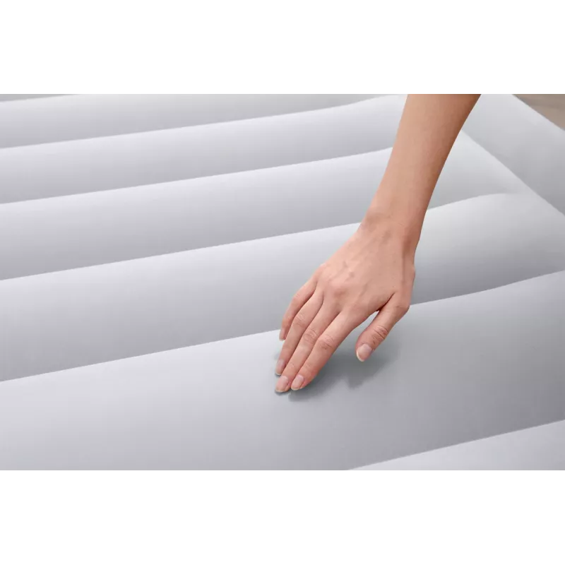 Materac powietrzny Bestway Tritech Queen z wbudowaną pompą AC i powłoką antybakteryjną 2,03 m x 1,52 m x 51 cm
