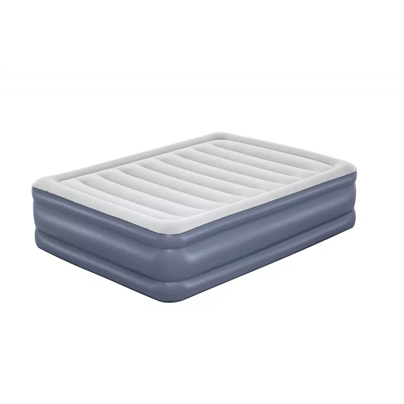 Materac powietrzny Bestway Tritech Queen z wbudowaną pompą AC i powłoką antybakteryjną 2,03 m x 1,52 m x 51 cm
