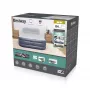 Bestway Tritech SleekFlow Air Mattress z zagłówkiem Queen z wbudowaną pompą AC i powłoką antybakteryjną 2,26 m x 1,52 m x 84 cm