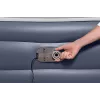 Bestway Tritech SleekFlow Air Mattress z zagłówkiem Queen z wbudowaną pompą AC i powłoką antybakteryjną 2,26 m x 1,52 m x 84 cm