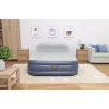 Bestway Tritech SleekFlow Air Mattress z zagłówkiem Queen z wbudowaną pompą AC i powłoką antybakteryjną 2,26 m x 1,52 m x 84 cm
