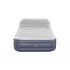 Bestway Tritech SleekFlow Air Mattress z zagłówkiem Queen z wbudowaną pompą AC i powłoką antybakteryjną 2,26 m x 1,52 m x 84 cm