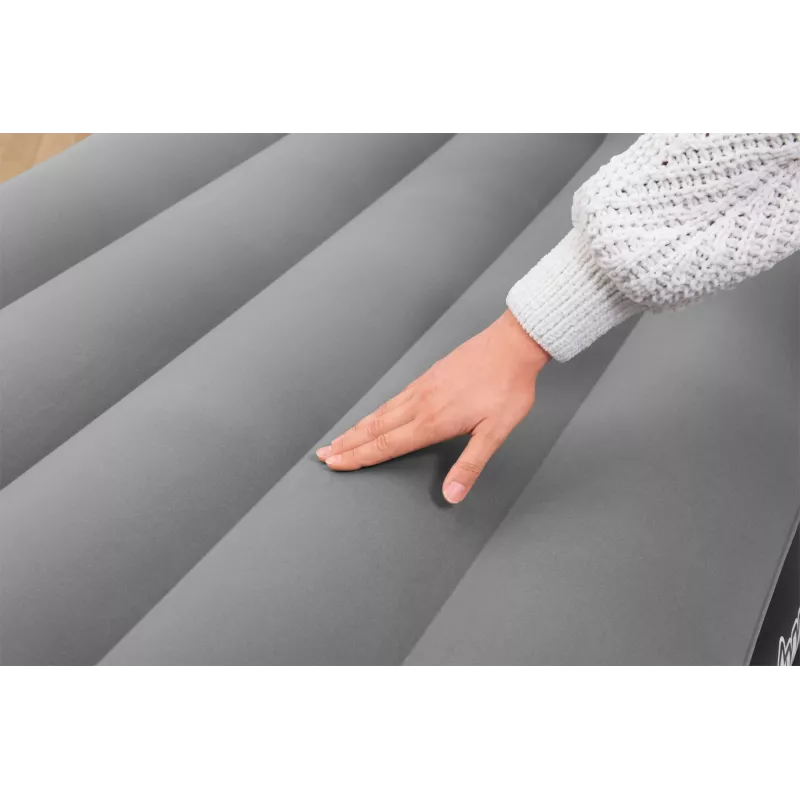 Najlepszy materac powietrzny Tritech Twin z wbudowaną pompką AC i powłoką antybakteryjną 1,91 m x 97 cm x 46 cm
