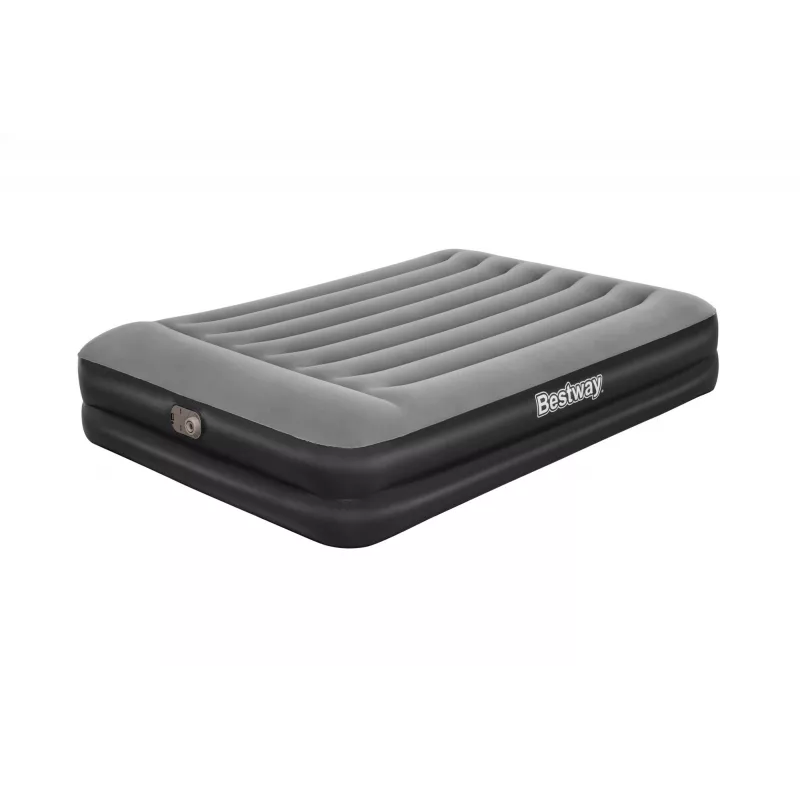 Materac powietrzny Bestway Tritech Queen z wbudowaną pompą AC i powłoką antybakteryjną 2,03 m x 1,52 m x 46 cm