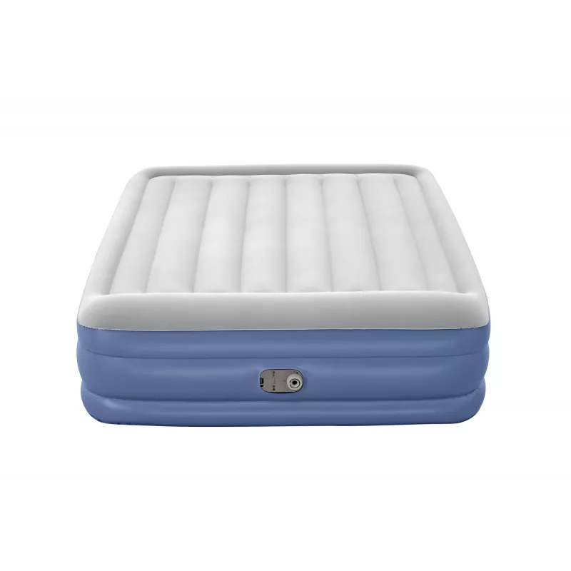 Bestway Tritech Materac powietrzny Queen z wbudowaną pompą AC i powłoką antybakteryjną 2,03 m x 1,52 m x 46 cm