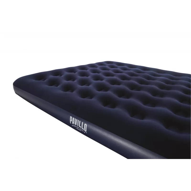 Materac dmuchany Bestway Flocked Airbed - King - 2,03 m x 1,83 m x 22 cm, materac dwuosobowy