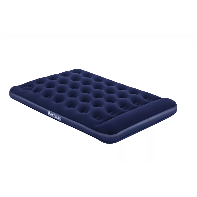 Materac powietrzny Bestway Full z wbudowaną pompką nożną 1,91 m x 1,37 m x 28 cm
