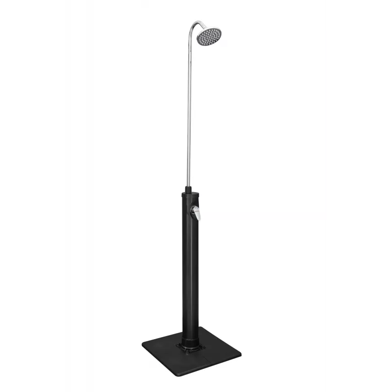 Prysznic ogrodowy Bestway SolarFlow 8 L, wolnostojący, czarny, stal nierdzewna, 8 L, EN1112, 500 mm, 500 mm