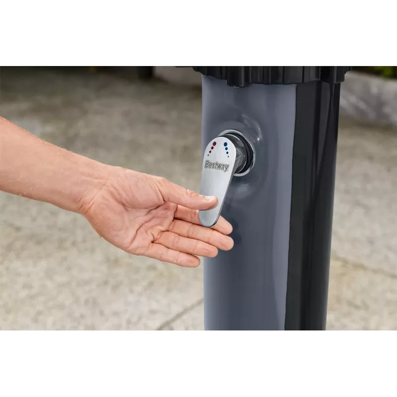 Bestway SolarFlow 35 L prysznic zewnętrzny, wolnostojący, czarny, 35 L, EN1112, 620 mm, 620 mm