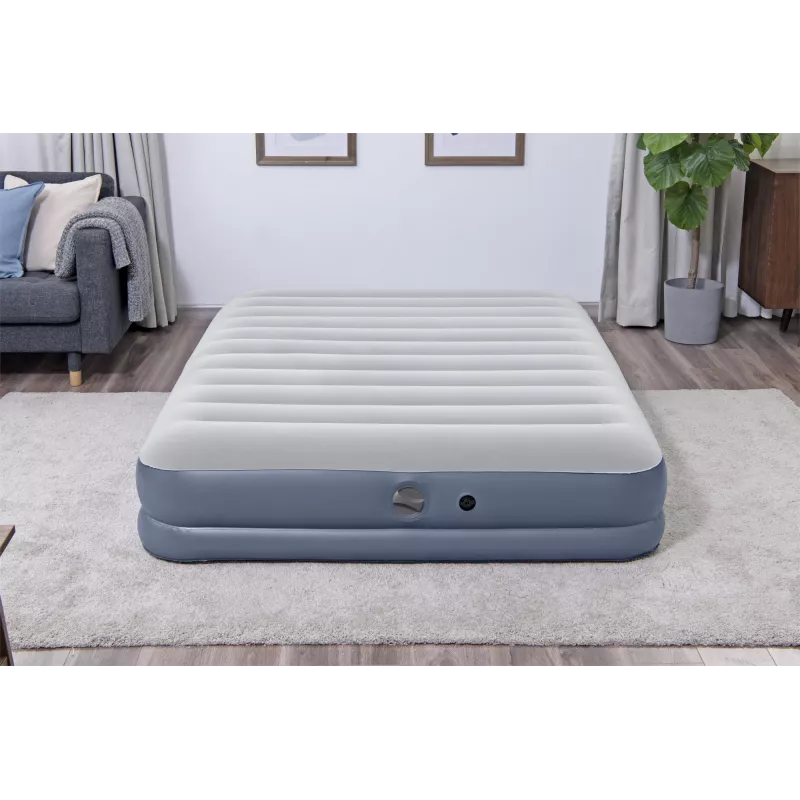 Bestway Tritech materac powietrzny Queen z akumulatorową pompką 2,03 m x 1,52 m x 36 cm
