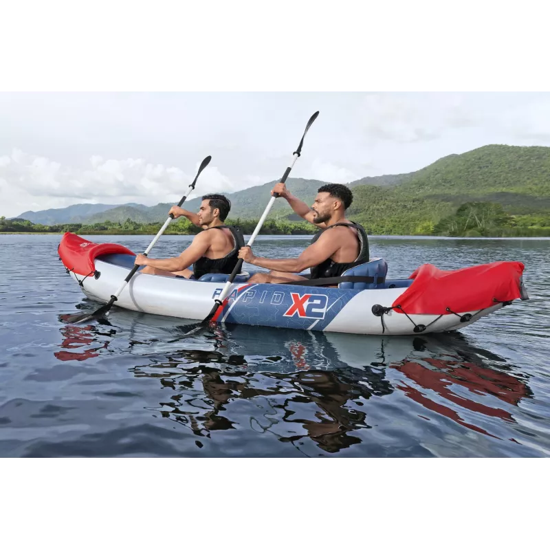 Bestway Hydro Force Rapid X2 nadmuchiwany zestaw kajakowy dla 2 osób 3,21 m