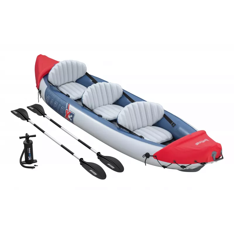 Zestaw kajaka pompowanego Bestway Hydro Force Rapid X3 dla 3 osób 3,81 m