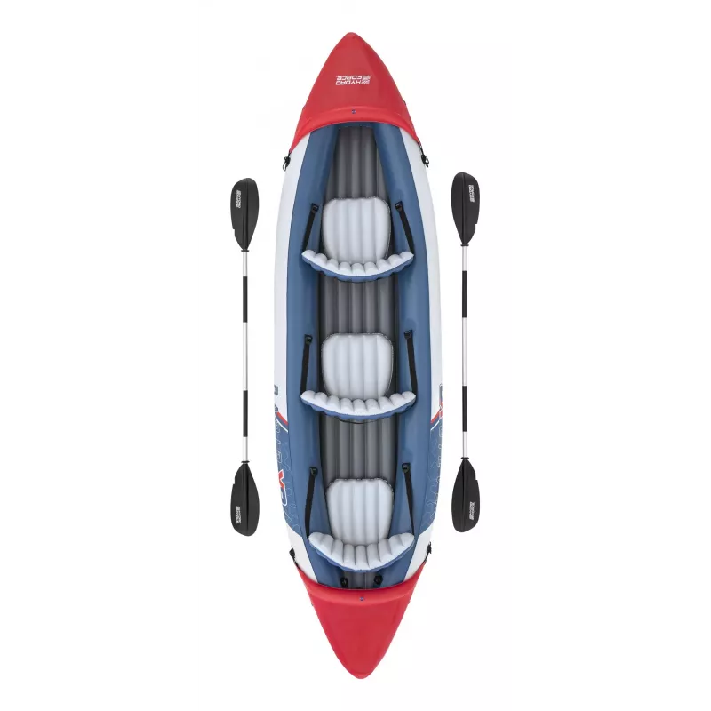 Zestaw kajaka pompowanego Bestway Hydro Force Rapid X3 dla 3 osób 3,81 m