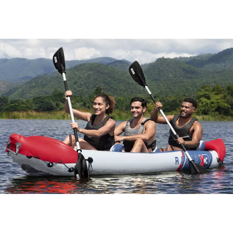 Zestaw kajaka pompowanego Bestway Hydro Force Rapid X3 dla 3 osób 3,81 m