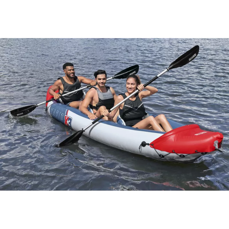 Zestaw kajaka pompowanego Bestway Hydro Force Rapid X3 dla 3 osób 3,81 m