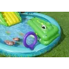 Bestway Crocodile Cove dziecięce dmuchane centrum wodne i basen 2,24 m x 1,81 m x 72 cm