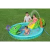 Bestway Crocodile Cove dziecięce dmuchane centrum wodne i basen 2,24 m x 1,81 m x 72 cm
