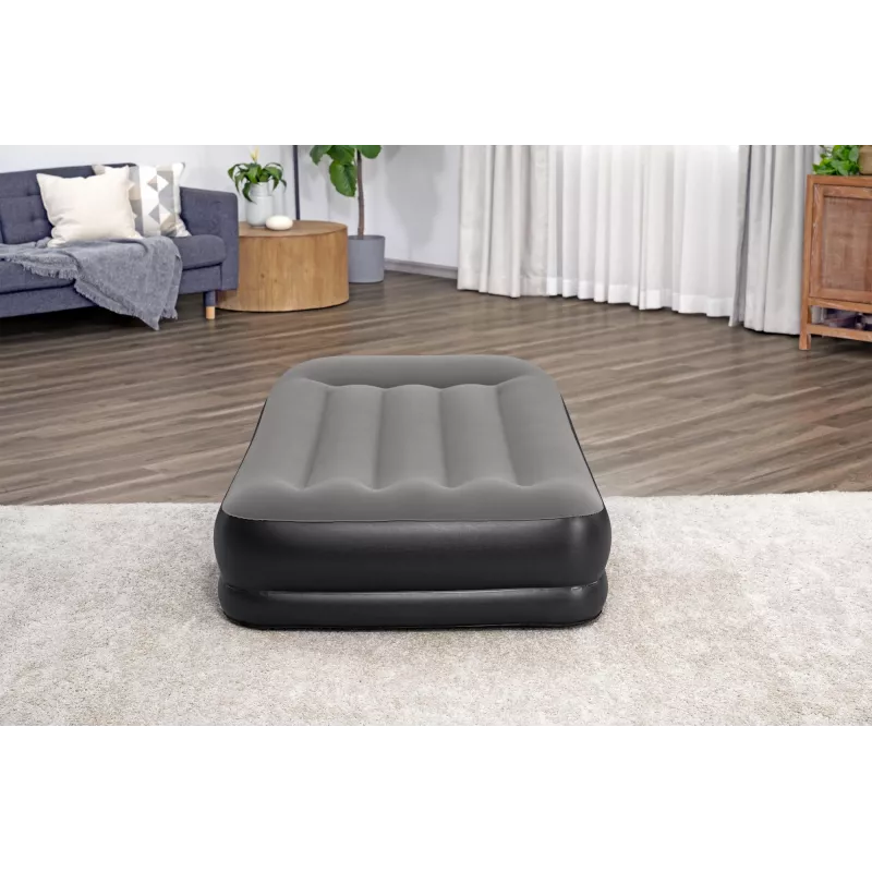 Materac powietrzny Bestway Tritech Twin z wbudowaną pompką USB 1,91 m x 97 cm x 36 cm
