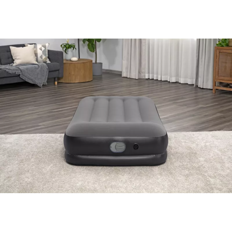 Materac powietrzny Bestway Tritech Twin z wbudowaną pompką USB 1,91 m x 97 cm x 36 cm