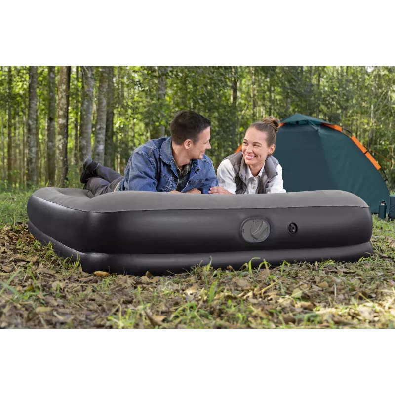 Bestway Tritech Materac powietrzny Queen z wbudowaną pompką USB 2,03 m x 1,52 m x 36 cm