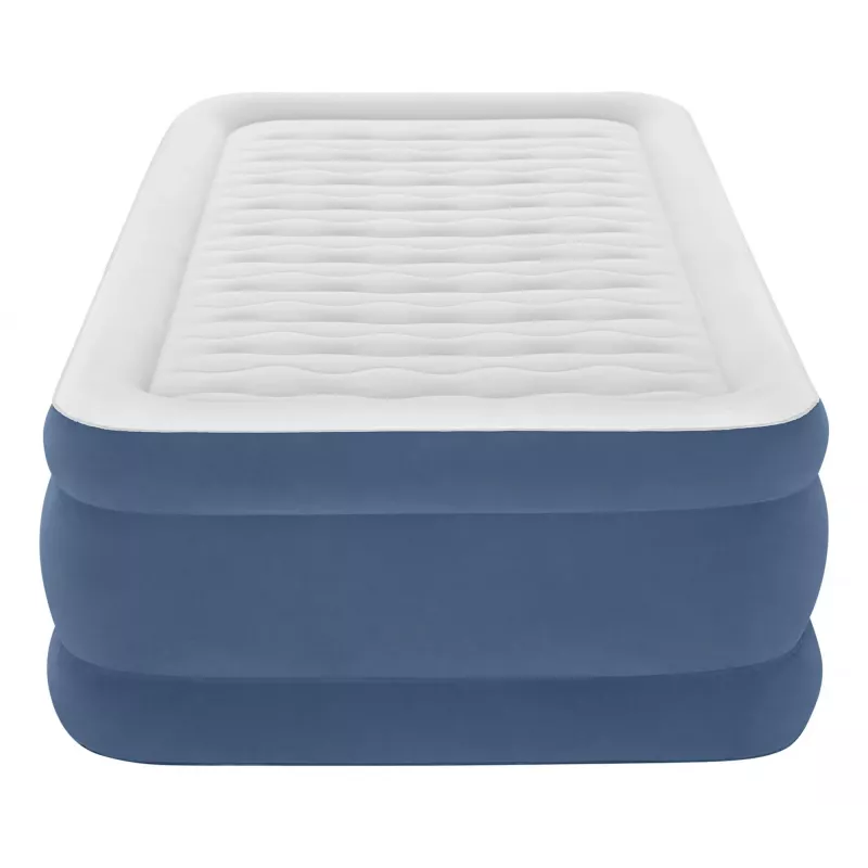 Materac powietrzny Bestway AlwayzAire Twin z wbudowaną podwójną pompą 1,91 m x 97 cm x 46 cm