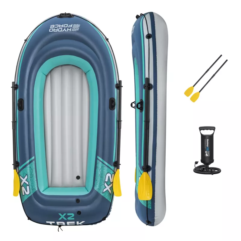 Zestaw pontonu wiosłowego Bestway Hydro Force Trek X2 dla 2 osób 2,32 m