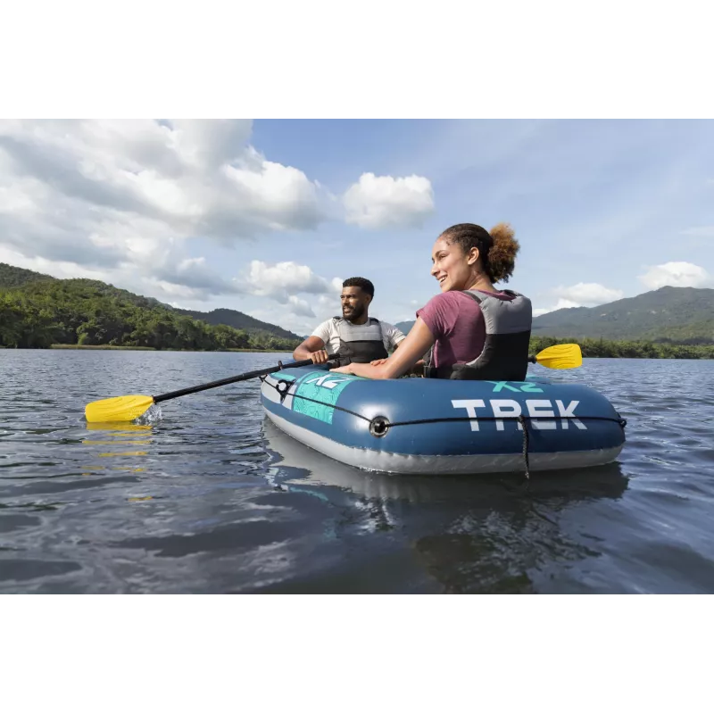 Zestaw pontonu wiosłowego Bestway Hydro Force Trek X2 dla 2 osób 2,32 m