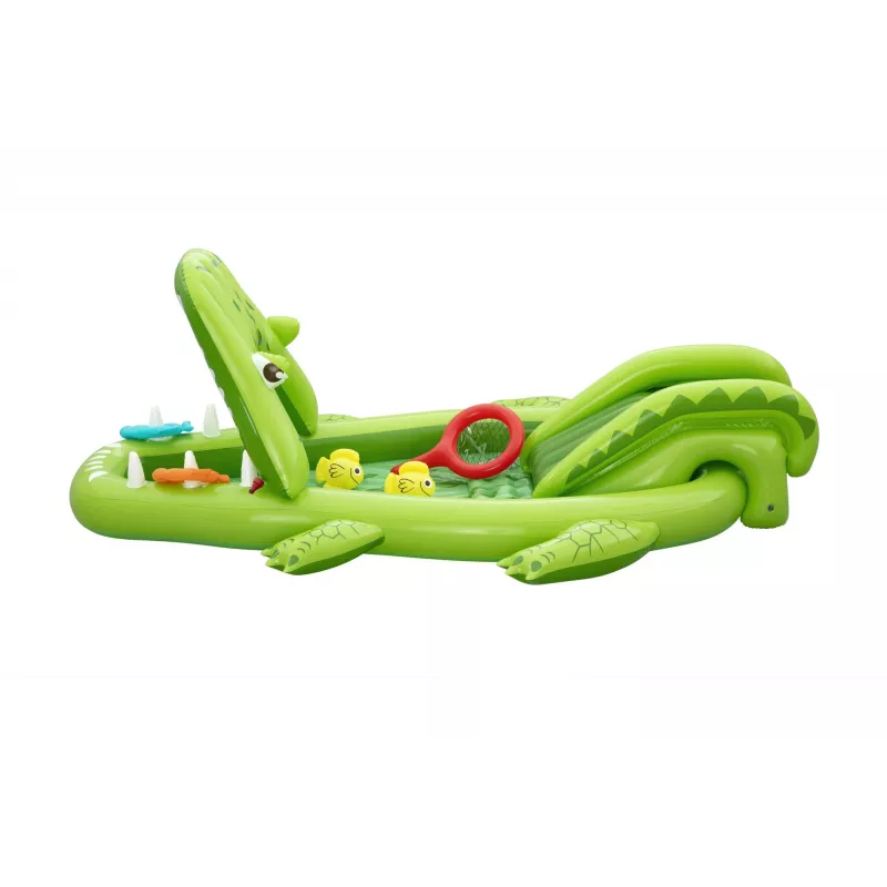 Bestway Later Gator — dmuchane centrum zabawy wodnej i basen dla dzieci 2,34 m x 1,63 m x 87 cm