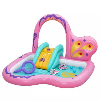 Bestway Butterfly Wonder Kids Inflatable Water Play Center and Pool 1.80 m x 1.80 m x 1.17 m