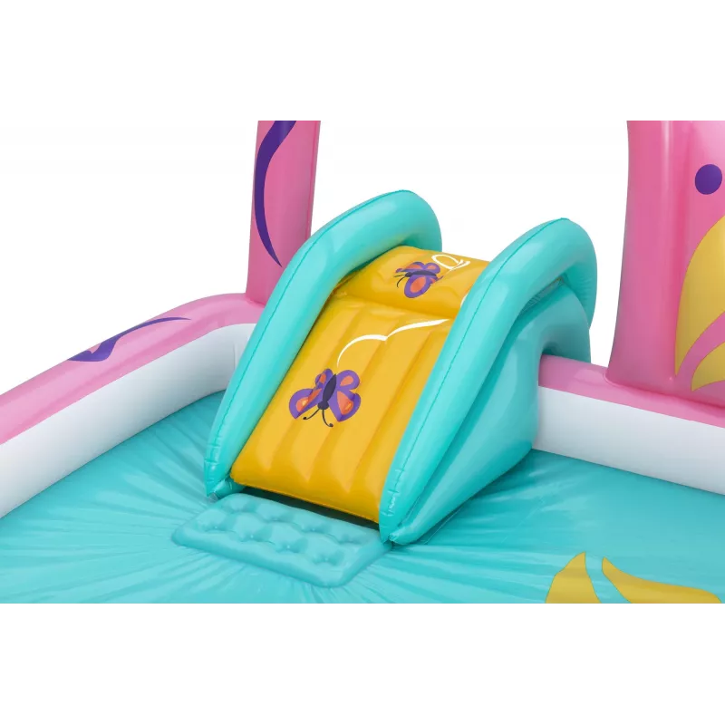 Bestway Butterfly Wonder Kids Inflatable Water Play Center and Pool 1.80 m x 1.80 m x 1.17 m