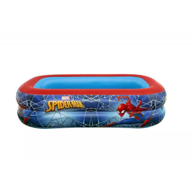 Bestway Basen do zabawy, Basen dmuchany, 450 L, Prostokątny, 6 lat, Spider-Man, Winyl
