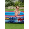 Bestway Basen do zabawy, Basen dmuchany, 450 L, Prostokątny, 6 lat, Spider-Man, Winyl