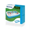Bestway Nadmuchiwany niebieski prostokątny basen rodzinny 3,05 m x 1,83 m x 46 cm