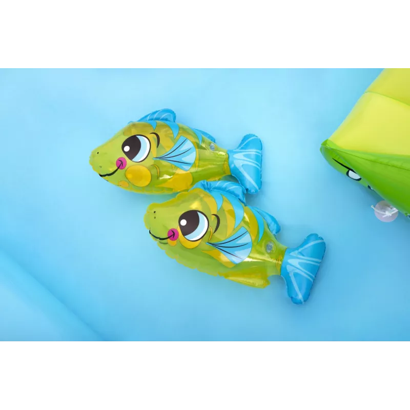 Bestway Play Center Fantastic Aquarium basen do zabawy, basen dmuchany, 308 l, kształt cyfry 8, 2 lata, winyl, wielokolorowy