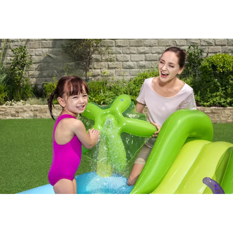 Bestway Play Center Fantastic Aquarium basen do zabawy, basen dmuchany, 308 l, kształt cyfry 8, 2 lata, winyl, wielokolorowy