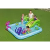 Bestway Play Center Fantastic Aquarium basen do zabawy, basen dmuchany, 308 l, kształt cyfry 8, 2 lata, winyl, wielokolorowy