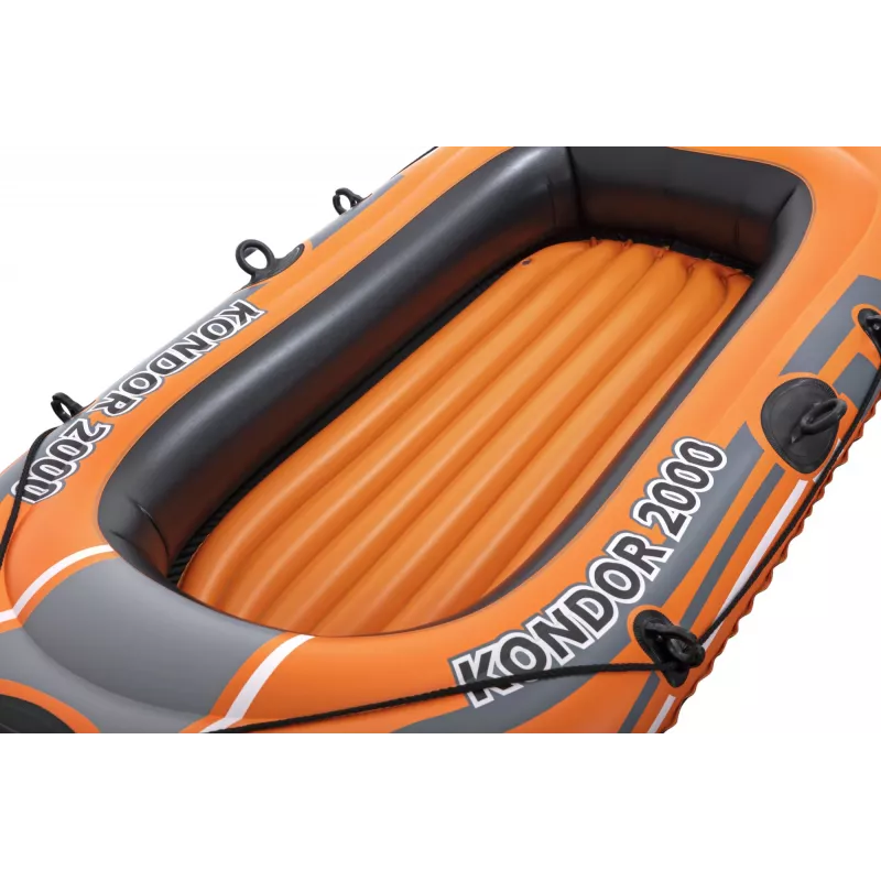 Bestway HYDRO-FORCE Ponton dmuchany – w zestawie wiosła i pompka nożna