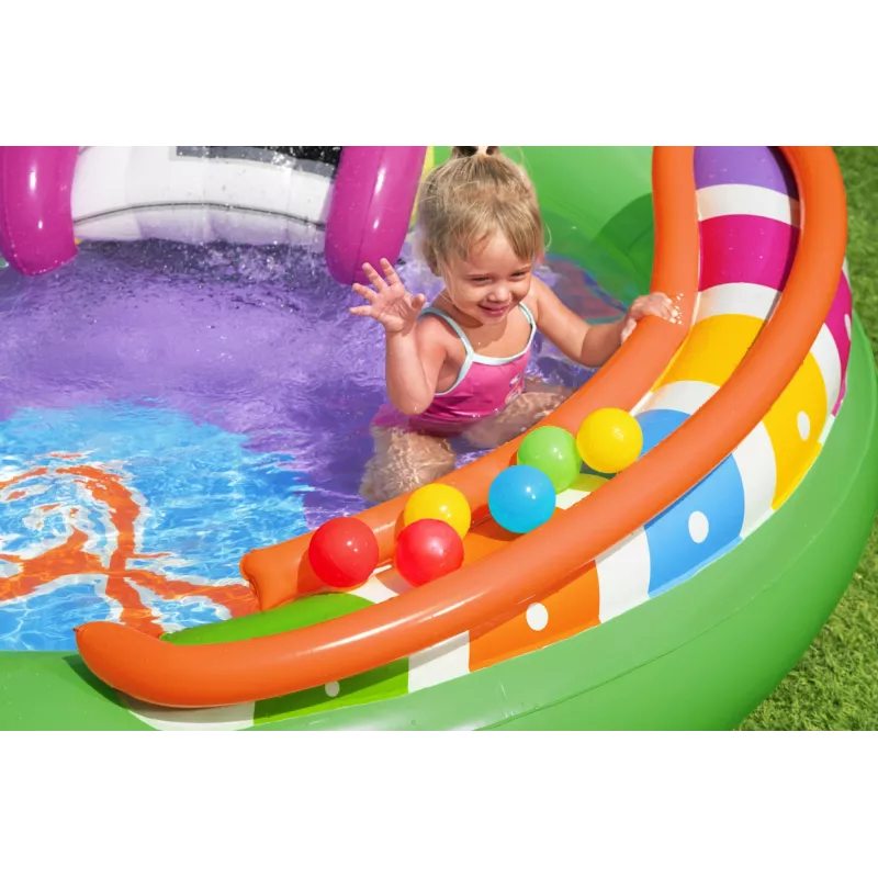 Bestway 9'8 cala x 6'3 cala x 54 cale/2,95 m x 1,90 m x 1,37 m Centrum Zabaw Sing 'n Splash