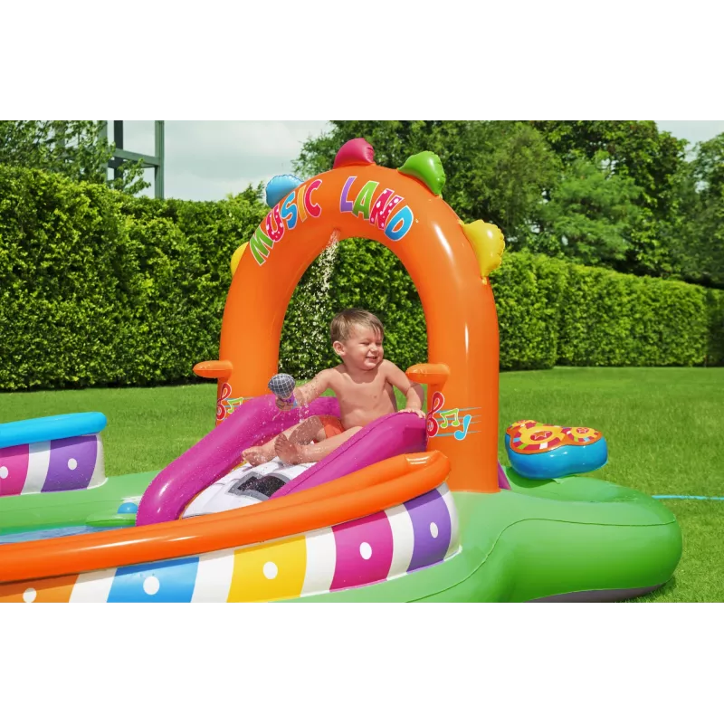 Bestway 9'8 cala x 6'3 cala x 54 cale/2,95 m x 1,90 m x 1,37 m Centrum Zabaw Sing 'n Splash
