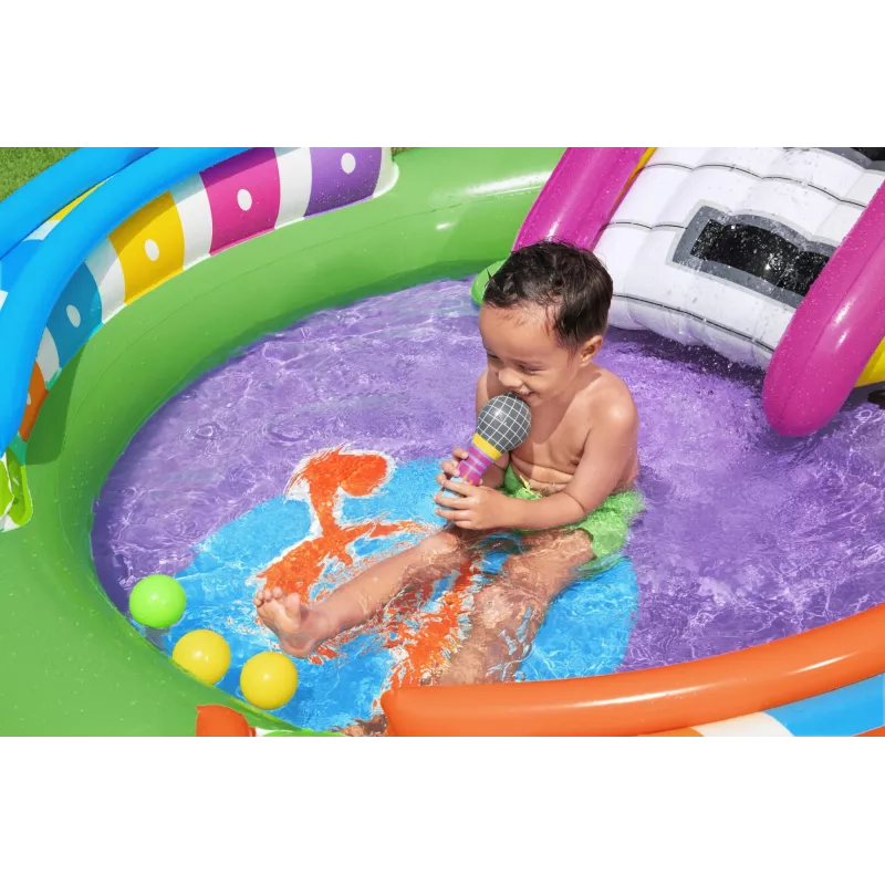 Bestway 9'8 cala x 6'3 cala x 54 cale/2,95 m x 1,90 m x 1,37 m Centrum Zabaw Sing 'n Splash