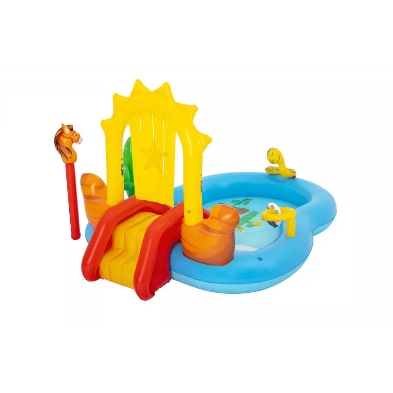 Bestway 8'8 cala x 6'2 cala x 55 cali / 2,64 m x 1,88 m x 1,40 m Centrum zabaw Dzikiego Zachodu