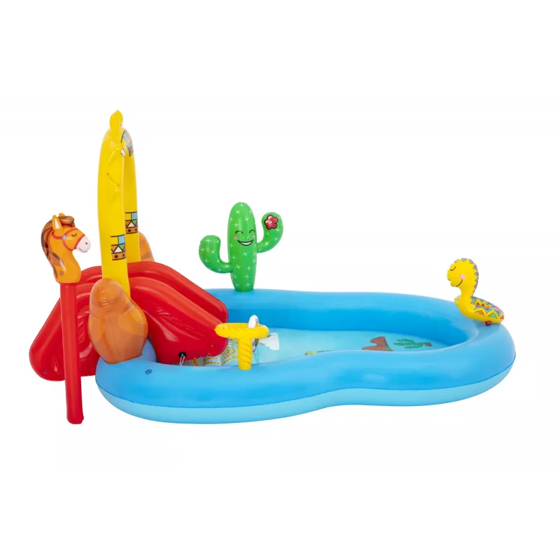 Bestway 8'8 cala x 6'2 cala x 55 cali / 2,64 m x 1,88 m x 1,40 m Centrum zabaw Dzikiego Zachodu