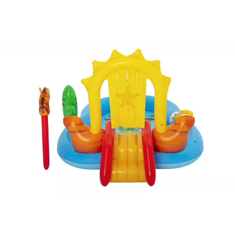 Bestway 8'8 cala x 6'2 cala x 55 cali / 2,64 m x 1,88 m x 1,40 m Centrum zabaw Dzikiego Zachodu