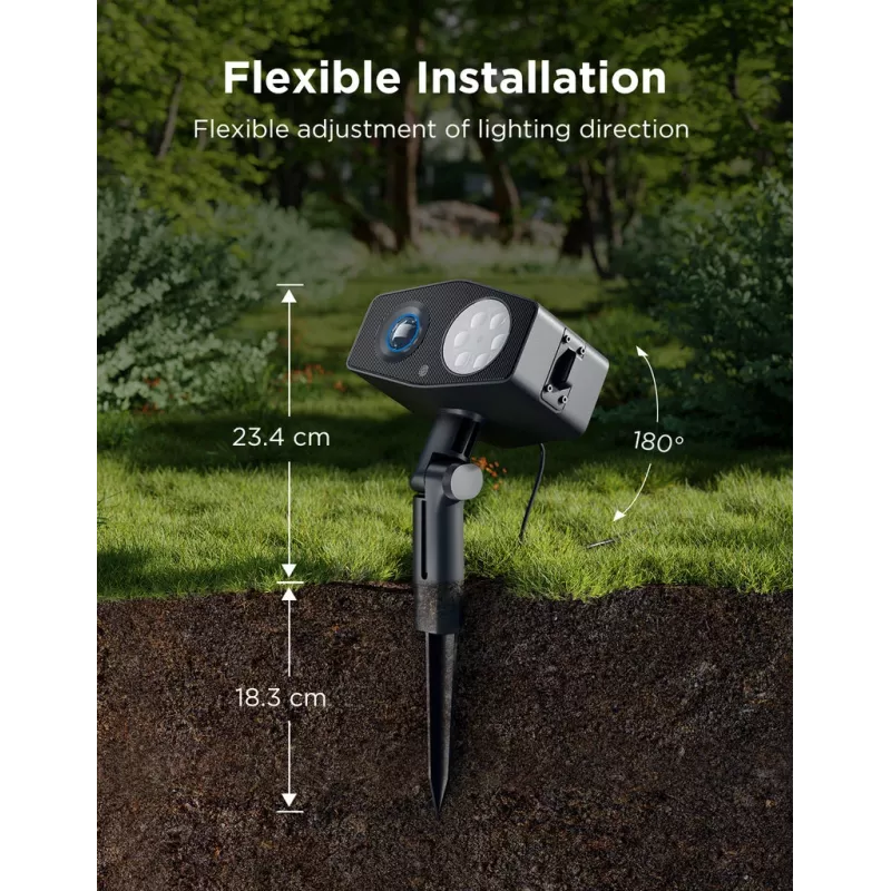 Govee H7071 Inteligentny reflektor oświetleniowy Wi-Fi/Bluetooth
