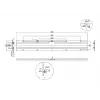Multibrackets M Universal Wallmount Super cienki Small srebrny, 66 cm (26 cali), 81,3 cm (32 cale), 200 x 100 mm, 400 x 400 mm, Aluminium, Srebrny