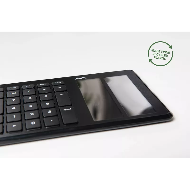 mysztrapper Type klawiatura QWERTY Nordic USB-A + Bluetooth, pełnowymiarowa (100%), przewodowa i bezprzewodowa, USB + Bluetooth, czarna