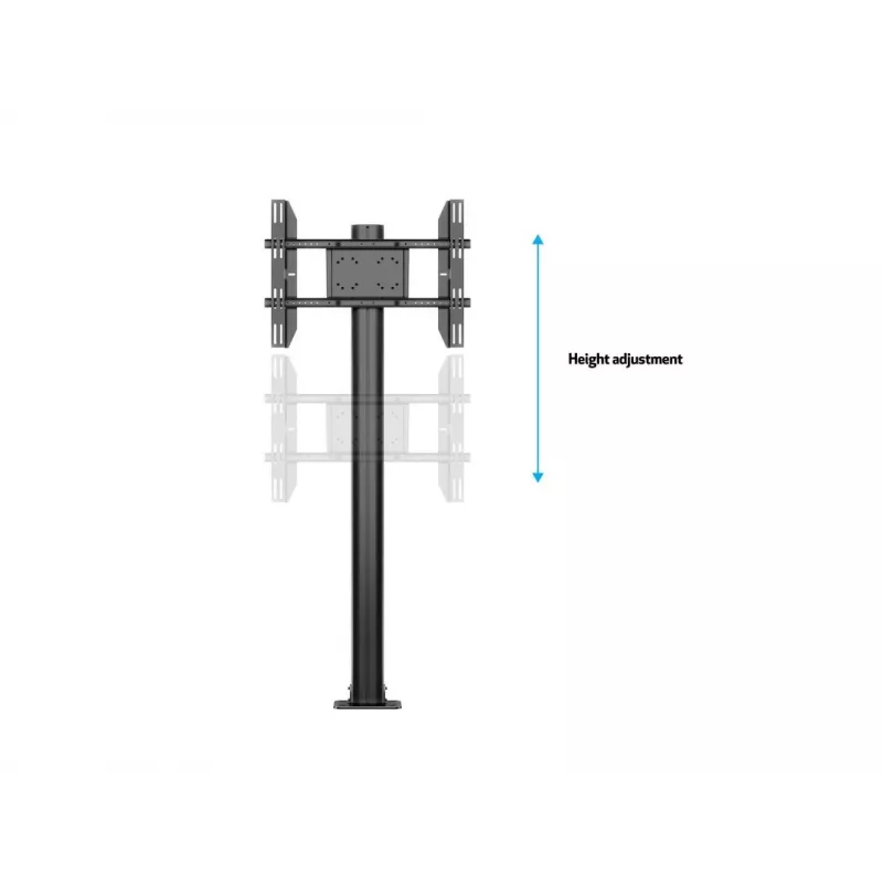 Multibrackets M Display Stand 180 Single Czarny w, Floormount