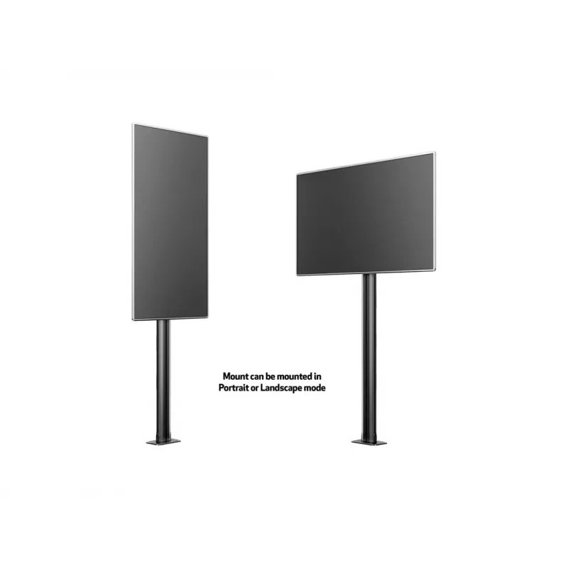 Multibrackets M Display Stand 180 Single Czarny w, Floormount